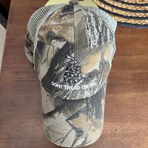 47 Brand Camo Mesh Cap with Embroidered Design